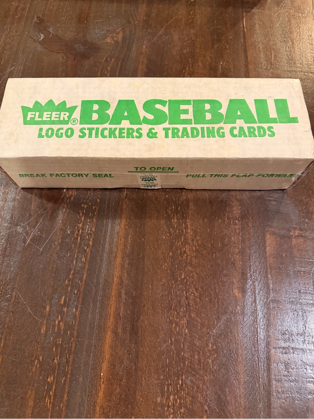 VTG 1988 Fleer Baseball Logo Stickers & Trading Cards - Factory Sealed Set 660
